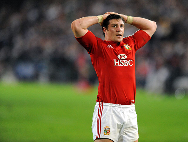 Wallace on the Lions tour of South Africa in 2009.